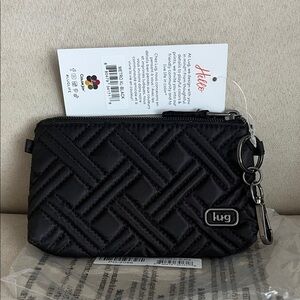 NWT Lug Metro XL ID Pouch in Black
